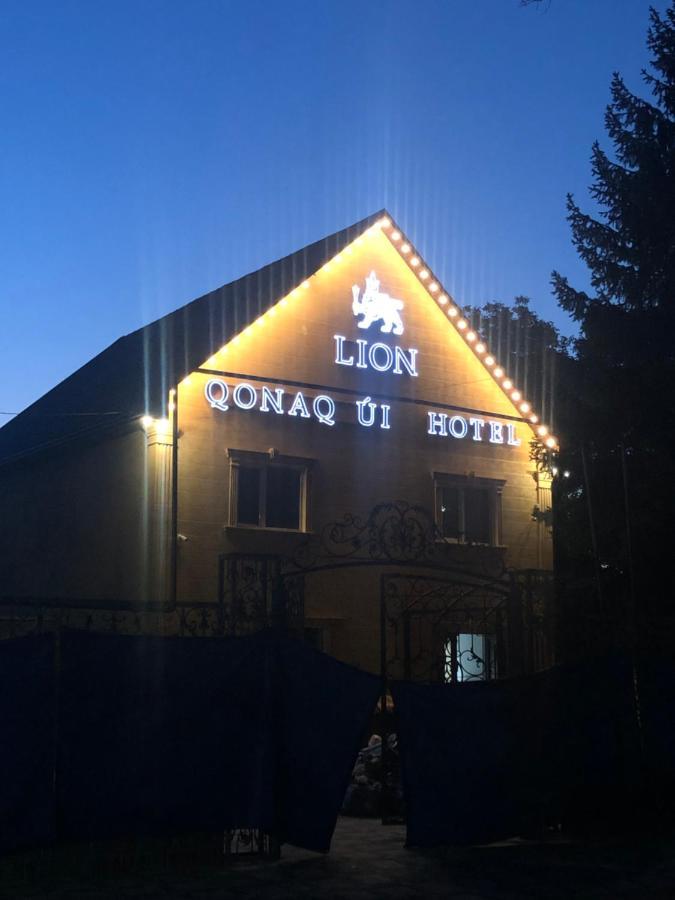Hotel Lion Almaty Exterior foto